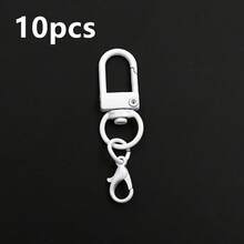 10pcs Metal Colorful Alloy Snap Lobster Clasp Hooks Buckle Connector For DIY Key Chain Bags Pendants Accessories - Lobster Clasp Hooks - View 15