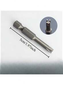 5pcs/Set Odd-Shaped Screwdriver Set, 50mm U-Shaped, Y-Shaped, Triangle, Hexagonal 3-In-1 Screwdriver Bits Tool - A - View 8