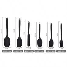 7/6/1pcs Sartén De Cocina Con Set De 6 Utensilios, Juego Completo Para Cocinar Fácil En Casa, Accesorios De Cocina Negros Con Diseño Moderno, Herramientas Prácticas Para Preparar Desayunos, Comidas Y Cenas, Set Multifuncional Para Cocina Familiar, Perfecto Para Renovar Tu Espacio De Cocina - Multicolor - Ver 18