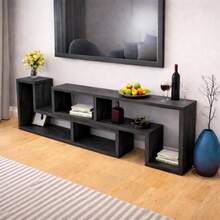 Television Stands & Entertainment Centers - Black - View 4