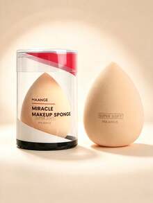 MAANGE 1pc Soft Makeup Sponge With Storage Box, Multi-Functional Makeup Sponge, Reusable/Washable, For Liquid And Cream Makeup, For Buildable Coverage Makeup Blending Sponge, For Women's Makeup Accessories, Women's Gift, For Home Or Travel Use, Affordable Gift - Multicolor - View 10