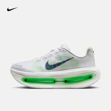 Nike New Men's Vomero Premium Breathable Responsive Low-Top Cushioned Professional Running Shoes - White/Blue-green - View 8