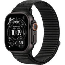Nylon Loop Sport Band Compatible With Apple Watch Ultra 3 2 Band 49/46/45/44/42/41/40/38mm Women Men, Stretchy Strap Elastic For I Watch All Series SE - Black - View 9