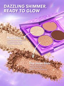 URBAN DECAY MOONDUST SPACE COWBOY Palet Eyeshadow 4 Warna 6.G-0.2 Oz - SPACE COWBOY QUAD - 6g - 0.2oz - View 6