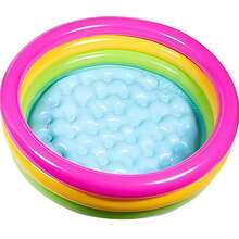 Home Children's Round Inflatable Bathtub Swimming Pool, Beach Swimming Pool, Let Your Kids Enjoy Summer Fun - Multicolor - View 11