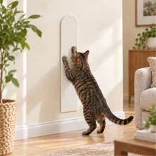 Self-Adhesive Cat Scratching Pad, Suitable For Sofa, Wall, Floor, DIY Cuttable Cat Toy, Indoor Cat Furniture Protection Pad, Durable Scratching Pad For Claw Sharpening, Resting, Playing, Home Cat Supplies, Sofa Protection Pad - 15cmx60cm(1pcs) - View 20