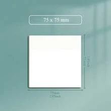 50pcs Transparent Sticky Notes, Waterproof Self-Adhesive Memo Pads, Notebook, School & Office Supplies Stationery, Reusable Sticky Notes, Tearable, Minimalist Sticky Notes, Ins Style, & Material, Note Taking, Reminder Stickers, Strong Adhesion, Not Easy To Fall Off, Exquisite Craftsmanship, Waterproof & Durable, Back To School Season Recommended - one-size - View 9