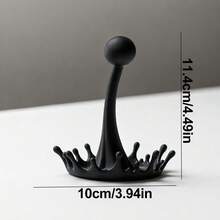 1pc Milk Water Drop Cup Holder, Fast Ventilation Circulation, Efficient Drainage | Suitable For Various Water Bottles, Cups, Wine Glasses | Compact Space-Saving Kitchen Counter/Office/Travel Essential | Easy To Clean Storage Rack, Kitchen Organization Gift - Multicolor - View 9