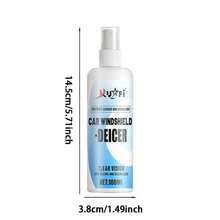 Professional Grade Car Glass De-Icer Spray, Multi-Functional Frost Dissolver, Comprehensive Coverage For Car Windshield, Rearview Mirror, Refrigerator And Home Windows, Nano-Level De-Icer Fast Acting, Stylish Design - 100ml - View 9