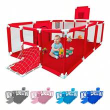 Baby Playards - Red - View 1