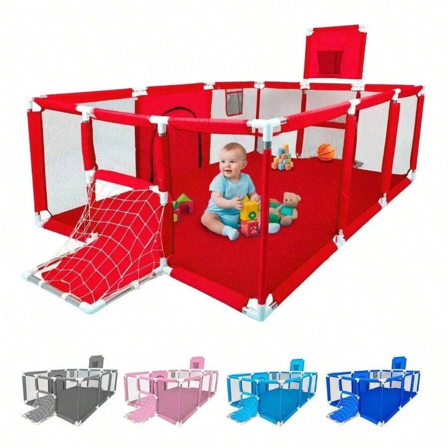 Baby Playards - Red - View 1