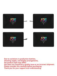 Christian Faith Jesus Print Car Trunk Mat, Waterproof Cargo Liner, Universal Anti‑Dirt Protector Pad For Sedan Truck Car Interior Accessories, Multi-Function Mat, Picnic Mat, Car Accessories, Essential For Daily Home Travel - A - View 10