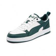Puma Spring/Autumn Unisex Couple Vintage Colorblock Low-Top Sneakers Casual Sports Shoes 40032607 - White-christmas Green - View 9