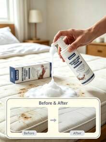 Jakehoe Mattress Foam Cleaner Stain Remover, Pembersih Kain Busa Kering Lembut, Cocok Untuk Kasur, Sofa, Karpet, Bantal, Interior Mobil, 150ml Pembersih Lokal Tanpa Bilas - Liquid - View 2