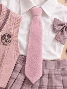 1pc Plaid Necktie, Fashionable Plaid Tie, Comfortable & Versatile, Suitable For Daily Wear, Parties And Gatherings - Plaid Tie - View 6