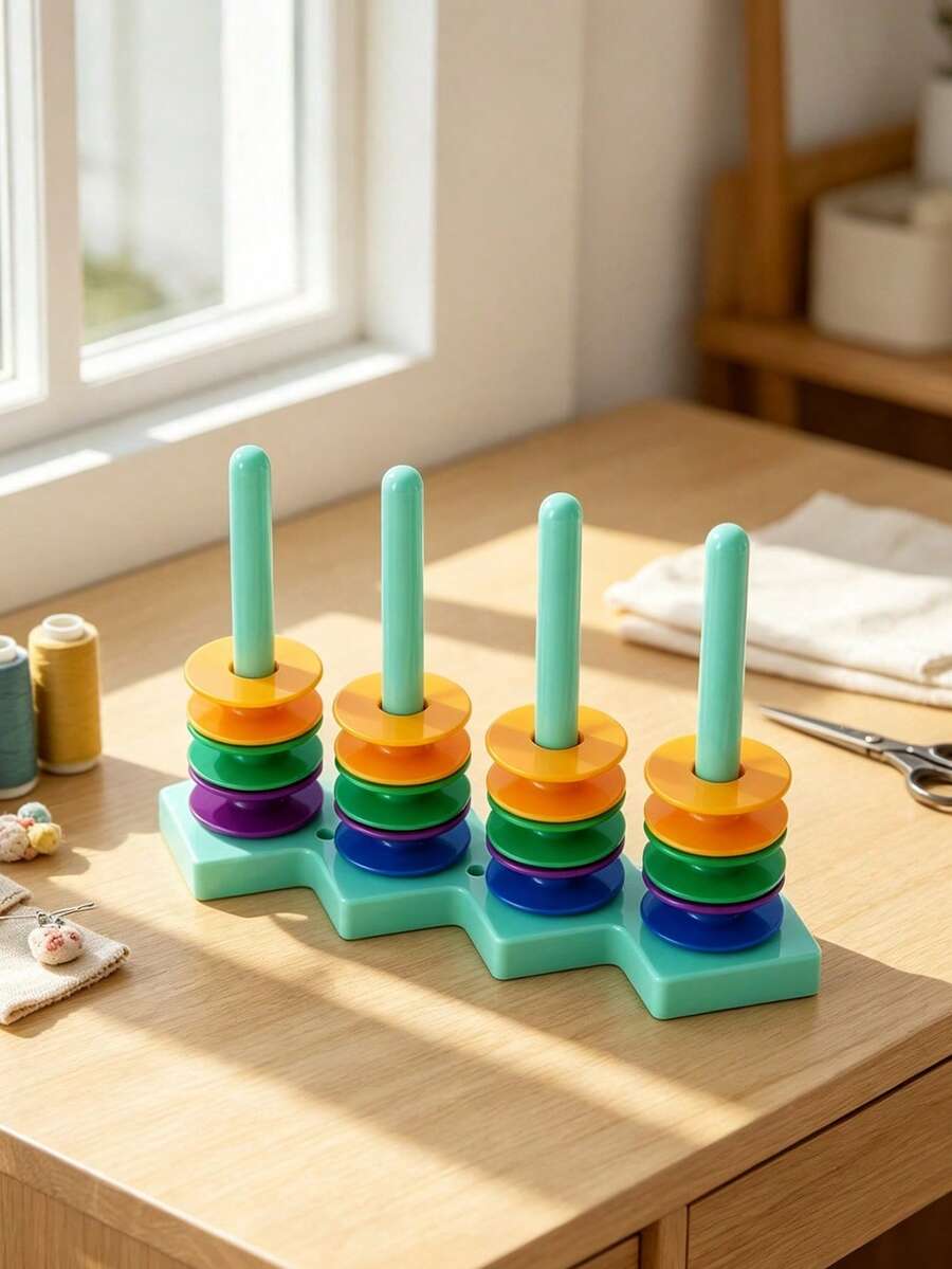 Magnetic Sewing Machine Core Holder - Plastic And Metal Core Storage Holder With Strong Magnetic Base For Orderly Access, Essential Sewing Accessories