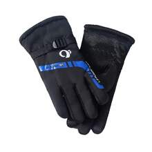 Winter Fleece Touchscreen Gloves, Unisex, Windproof, Waterproof, Warm, Anti-Slip Grip, Suitable For Driving, Cycling, Commuting And Outdoor Activities - Multicolor - View 11