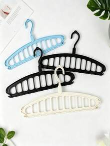 10pcs Clothes Hanger, Multi Hook Space Saving Closet Organizer With Vertical Hanging Design, Multifunctional Garment Storage Rack For Clothes, Wardrobe, Bedroom, Laundry Room, Home Organization, Travel Storage, Practical Household Gift - Multicolor - View 7