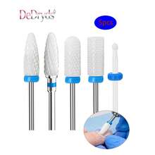DeDryDS 5件組電動美甲修甲機套組，附旋轉鑽頭/磨頭，美甲與足部護理工具 - 彩色 - 查看 8