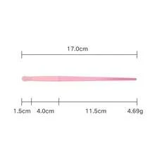 1/17Pcs Candy Color Gradient Makeup Brush Set, Soft Fluffy Powder Foundation Contour Eyeshadow Blending Brushes, Professional Cosmetic Beauty Tools - Multicolor - View 16