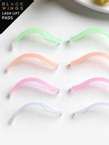 1 Box Reusable Lash Lift Kit – Includes Perming Pads, Silicone Lifting Shields, Curling Tools, And Silicone Beauty Tools For Lash Perming - Multicolor - View 6