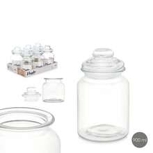 Dam ROUND SMOOTH JAR GLASS LID 900ML - View 2