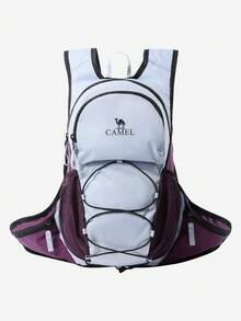 CAMEL CROWN Unisex Outdoor Backpack, Multi-Functional Daypack, Suitable For Cycling, Hiking, Climbing, Travel And Daily School - Glacier Blue - View 7