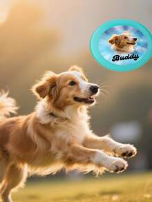 Customize Valentines Day Personalized Pet Flying Disc,Customize Photo And Text,Personalized Flying Disc Custom Cat Disc Personalized Dog Custom Cat Flying Disc,Unforgettable Gratitude Gift For Celebrating Special Days - Multicolor - View 3