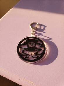 1Pc/9Pcs SCP Foundation & Mysterious Aesthetic Acrylic Keychains, Featuring Classic Band Logos & Mysterious Aesthetic Designs, Fashionable Bag Charms, Suitable For Back To School, Gift For Music And Mystery Fans, Exquisite Collection, All Season - Multicolor - View 11