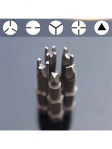 5pcs/Set Odd-Shaped Screwdriver Set, 50mm U-Shaped, Y-Shaped, Triangle, Hexagonal 3-In-1 Screwdriver Bits Tool - A - View 4