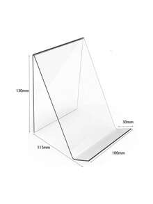 2/6pcs Acrylic Book Stand Display Rack - Adjustable Manga Easel, Transparent Acrylic Picture Frame Display Stand, Suitable For Photo Albums, Photos, Books, Notebooks, Artworks, Magazines, CDs - Sturdy, Space-Saving, Easy To Assemble, Animal Theme - View 6