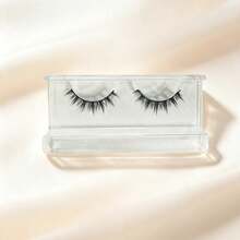 Root-By-Root Clustered Type A Korean Girl Group Natural Japanese Style Cosplay Makeup False Eyelashes, Realistic No-Makeup Look Look Transparent Stem Upper Lashes - View 6