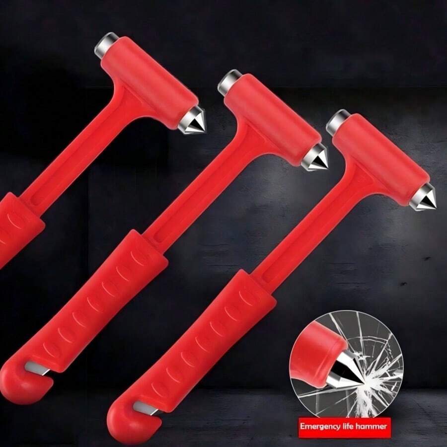 Safety Hammer Car Window Breaker Car Glass Breaker Escape Hammer Car Window Breaker - A - View 1