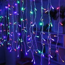 1 buah Lampu Hias Bentuk Es Berwarna Putih Hangat 45/80/96/150 LED 8 Fungsi Bertenaga Baterai dengan Kontrol Tombol, Dekorasi Halloween, Dekorasi Pohon Natal, Pesta Ulang Tahun, Pernikahan, Tahun Baru, Lampu Hias Dalam dan Luar Ruangan - Kotak baterai, lampu bar es - View 13