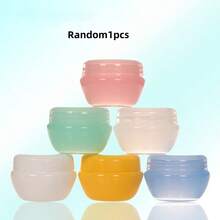 2pcs Mini Cosmetic Empty Jars, Cosmetic Containers Cream Boxes Lip Balm Containers Refillable Bottles - Multicolor - View 14