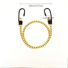 1 Piece Of Bicycle, Mountain Bike, Dead Flying Bike, Cargo Rack Rope, High Elasticity Rubber Luggage Rope, Elastic Strap - Multicolor - View 5