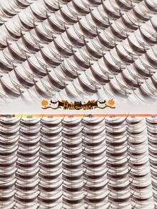 萬聖節風格 648 捲翹假睫毛 C型楓葉漫畫風 9-16mm 睫毛束 柔軟質感 搭配分段式睫毛接條 適合 DIY 狐狸眼妝容 貓眼睫毛 - C - 查看 12