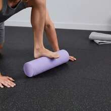 1pc Multi-Color Random Foam Roller, Suitable For Fitness, Yoga And Training, With Textured Design, Can Be Used For Back, Legs, Hips And Full Body Muscle Massage, Portable Sports Recovery Tool. - A - View 3