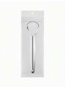 Stainless Steel Tongue Scraper, Reusable Oral Care Tongue Cleaner With Small Loop, Large Loop & U-Shaped Designs, Smooth Edge Breath Care Tool, Compact Portable Dental Hygiene Accessory For Home, Travel & Daily Use - Silver - View 10