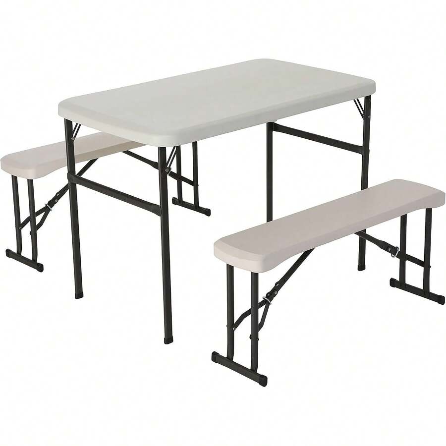 Folding Tables & Chairs - Black - View 1