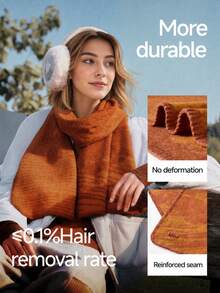 Beneunder Lightweight Soft Fleece Warm Scarf PM058 - Sunset Dust - View 2