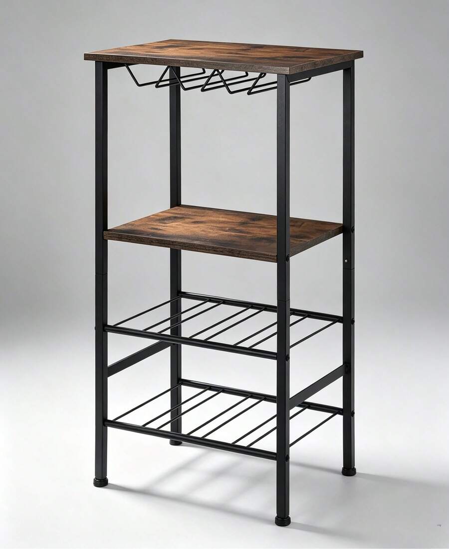 Freestanding Wine Racks & Cabinets - Brown - View 1