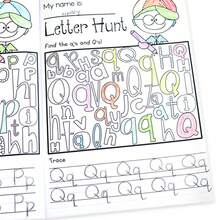 Kids English Alphabet Letter Hunt Activity Book, Uppercase And Lowercase Find-And-Color Puzzles With Letter Tracing, Visual Recognition, Focus And Pencil Control Practice For Preschool, Home, Classroom And Travel - Letter Hunt - View 4