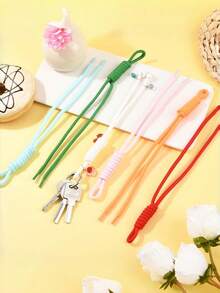 10/20/50/100/200pcs Nylon Cord DIY Handmade Weaving Set, Suitable For Backpack Accessories, Handmade Materials And Jewelry Making - Multi-color - View 8