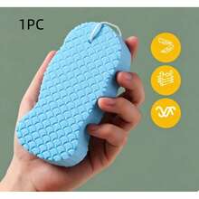 1/2PCS Super Soft Exfoliating Bath Sponge Using 3D Fish Scale Texture, Gently And Painlessly Removes Dead Skin Cells. Specially Designed For Women, It Can Be Used As A Professional Body Brush And Also As An Essential Shower Product. - A - View 12