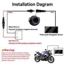VENBES 6.25 Inch Waterproof Motorcycle PND Touchscreen, Wireless CarPlay And Android Auto Motorcycle Display, Bluetooth Media Player, Optional Dual DVR Camera - 6.25inch Motorcycle PND With Dual DVR Cameras - View 8