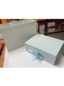 1pc One-Piece Folding Gift Box, Gift Packaging Box, Multi-Purpose Storage Box, Suitable For Lingerie, Wedding Favors, Birthday, Holiday Party, Christmas/Halloween/Saudi National Day Gift Packaging - Multiple Styles - View 13