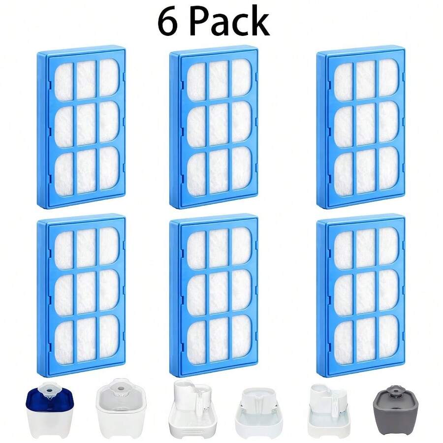 Cat Water Fountain Replacement Filter, Suitable For Cat Mate And Dog Mate Water Fountains - Model - View 1