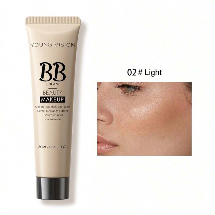 YOUNG VISION 長效BB霜、控油遮瑕粉底 - 米色 - 查看 1