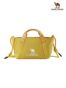 CAMEL CROWN Unisex Lightweight Crossbody Chest Bag, Casual One Shoulder Backpack, Suitable For Work And Outdoor Travel - Golden Yellow - View 2
